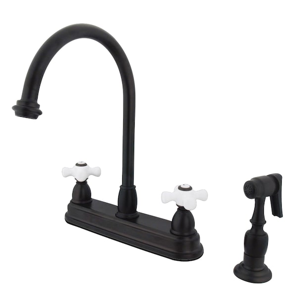 Restoration Centerset Kitchen Faucet, Oil Rubbed Bronze